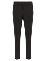 PT Torino Brown Virgin Wool Dress Pants