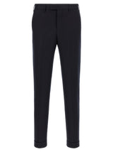 PT Torino Blue Virgin Wool Dress Pants