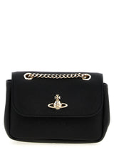 Vivienne Westwood Black Cowhide Shoulder Bag