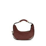 Moschino Bordeaux Calf Leather Bos Taurus Handbag