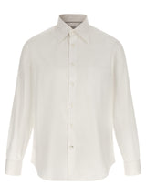 Brunello Cucinelli White Cotton Blouse