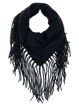 P.A.R.O.S.H. Black Cashmere Scarf