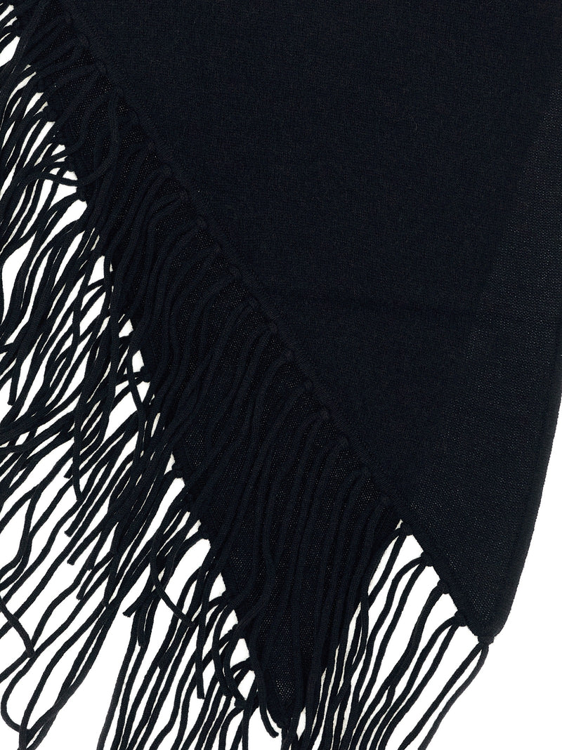 P.A.R.O.S.H. Black Cashmere Scarf