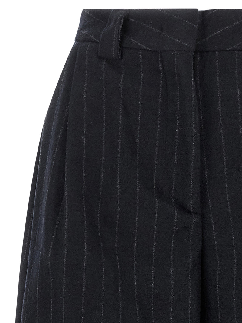 THELATEST Blue Polyamide Bermuda Shorts