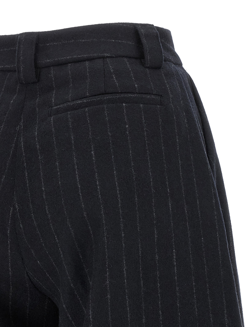 THELATEST Blue Polyamide Bermuda Shorts