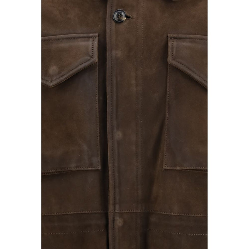 Valstar Brown Polyester Full-Length Jacket