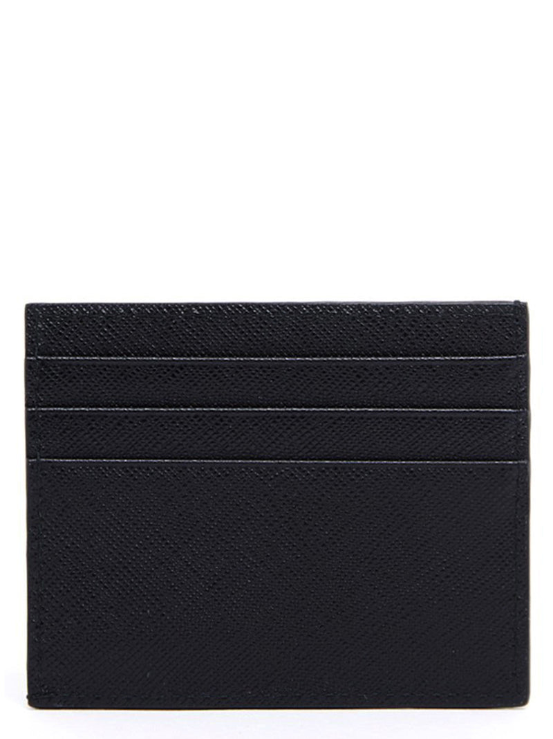 Prada Black Calfskin Cardholder