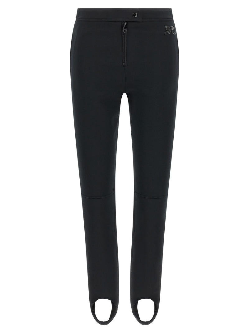 Courrèges Black Polyester Casual Pants
