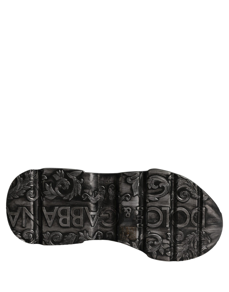 Dolce & Gabbana Black Daymaster Low Top Sneakers Shoes