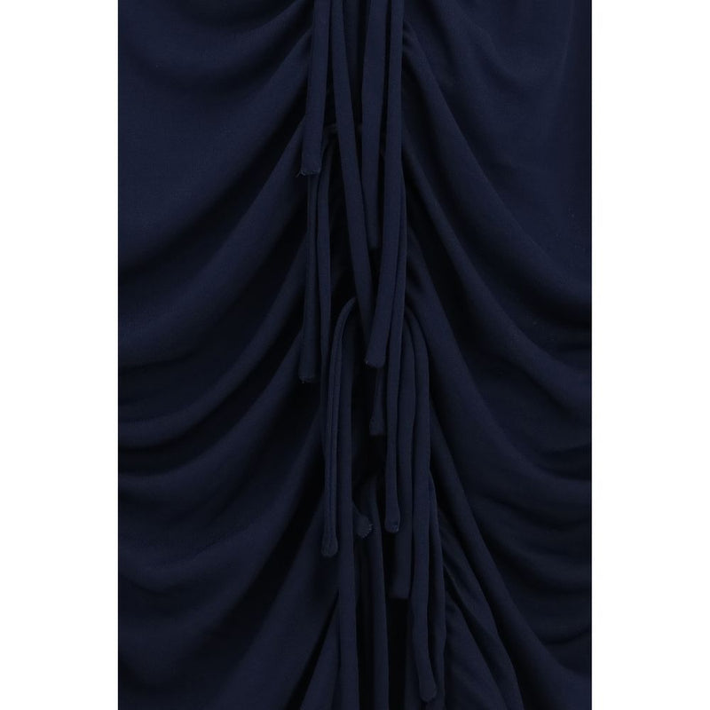 Giorgio Armani Blue Viscose Shirt