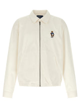 Polo Ralph Lauren White Cotton Full-Length Jacket