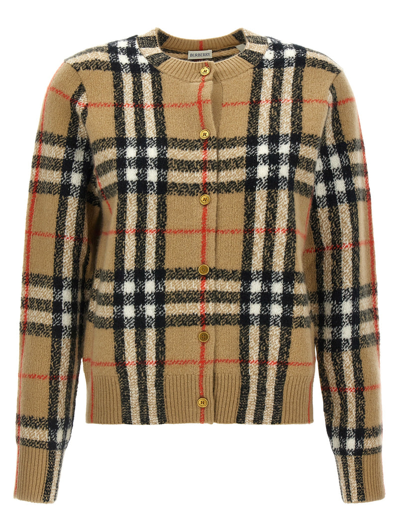 Burberry Beige Cashmere Cardigan