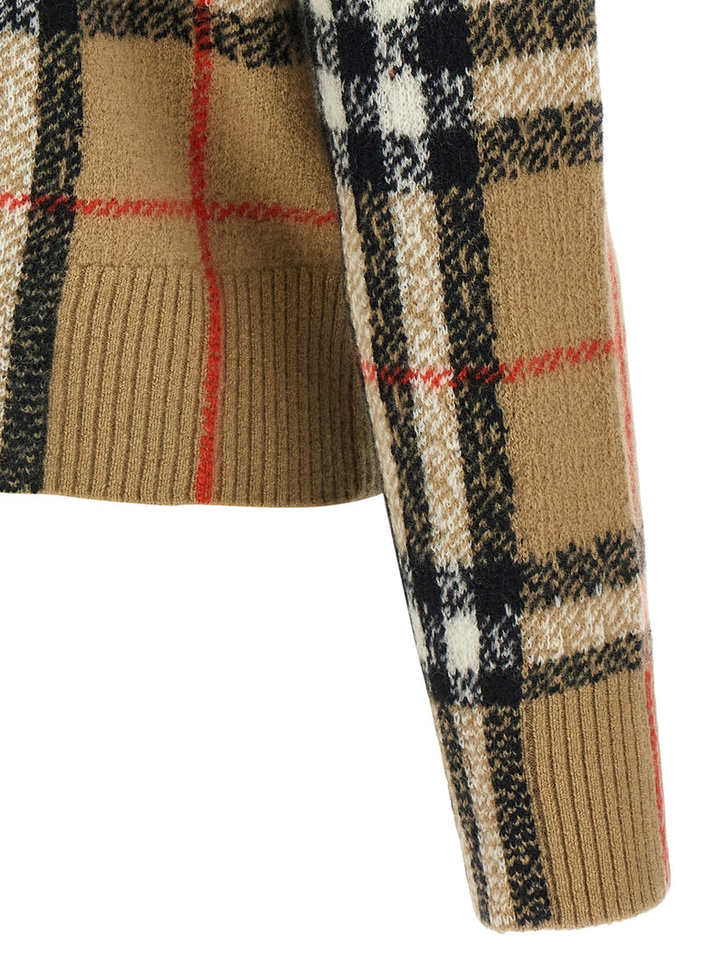 Burberry Beige Cashmere Cardigan