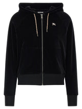 Burberry Black Cotton Sweatshirt