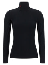 PERFECT MOMENT Black Modal Long Sleeve T-Shirt
