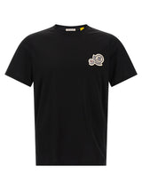 Moncler Black Cotton T-Shirt