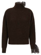 Giuseppe Di Morabito Brown Virgin Wool Cardigan