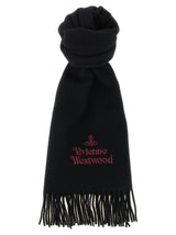 Vivienne Westwood Black Wool Foulard