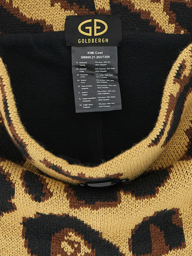 GOLDBERGH Multicolor Marabou Cardholder
