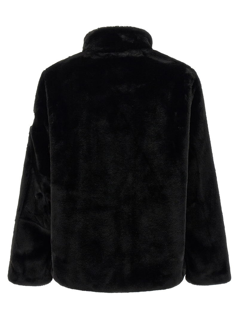 Tatras Black Polyester Full-Length Jacket
