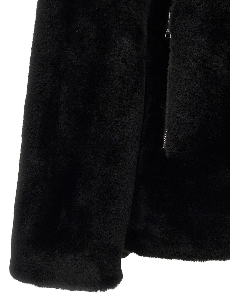 Tatras Black Polyester Full-Length Jacket