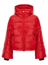PERFECT MOMENT Red Nylon Full-Length Jacket