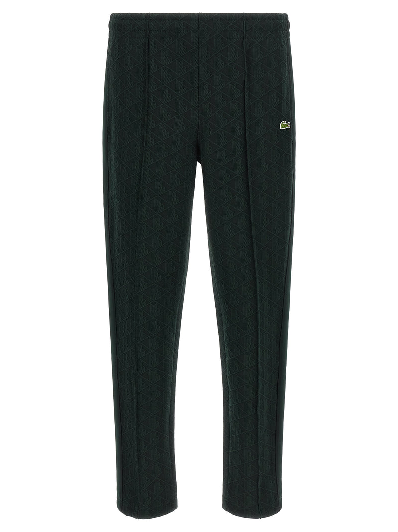 Lacoste Bicolor Polyester Casual Pants