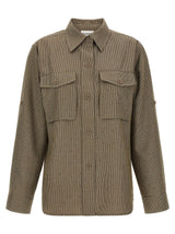 P.A.R.O.S.H. Brown Polyester Blouse