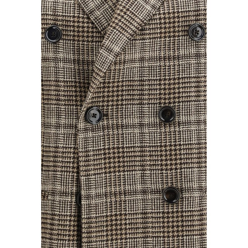 Lardini Brown Wool Oves Aries Blazer