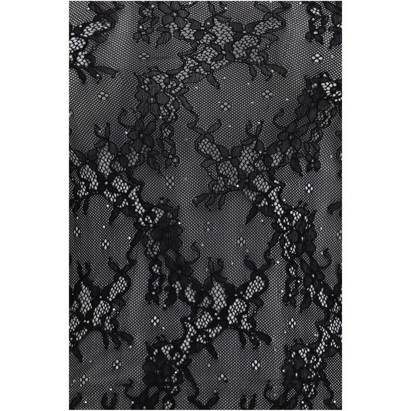 Nissa Black Nylon Bodysuit