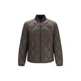 Prada Bicolor Recycled Polyester Full-Length Jacket