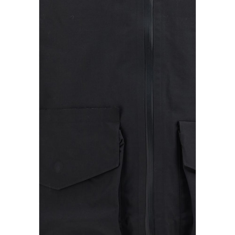 Y-3 Black Polyethylene Shell Jacket