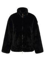 Tatras Black Polyester Full-Length Jacket