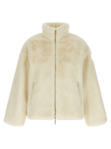 Tatras White Polyester Full-Length Jacket