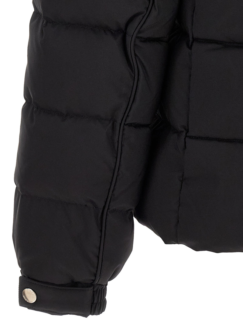 Tatras Black Nylon Full-Length Jacket
