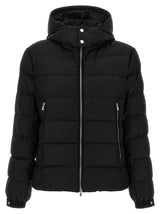 Tatras Black Wool Full-Length Jacket
