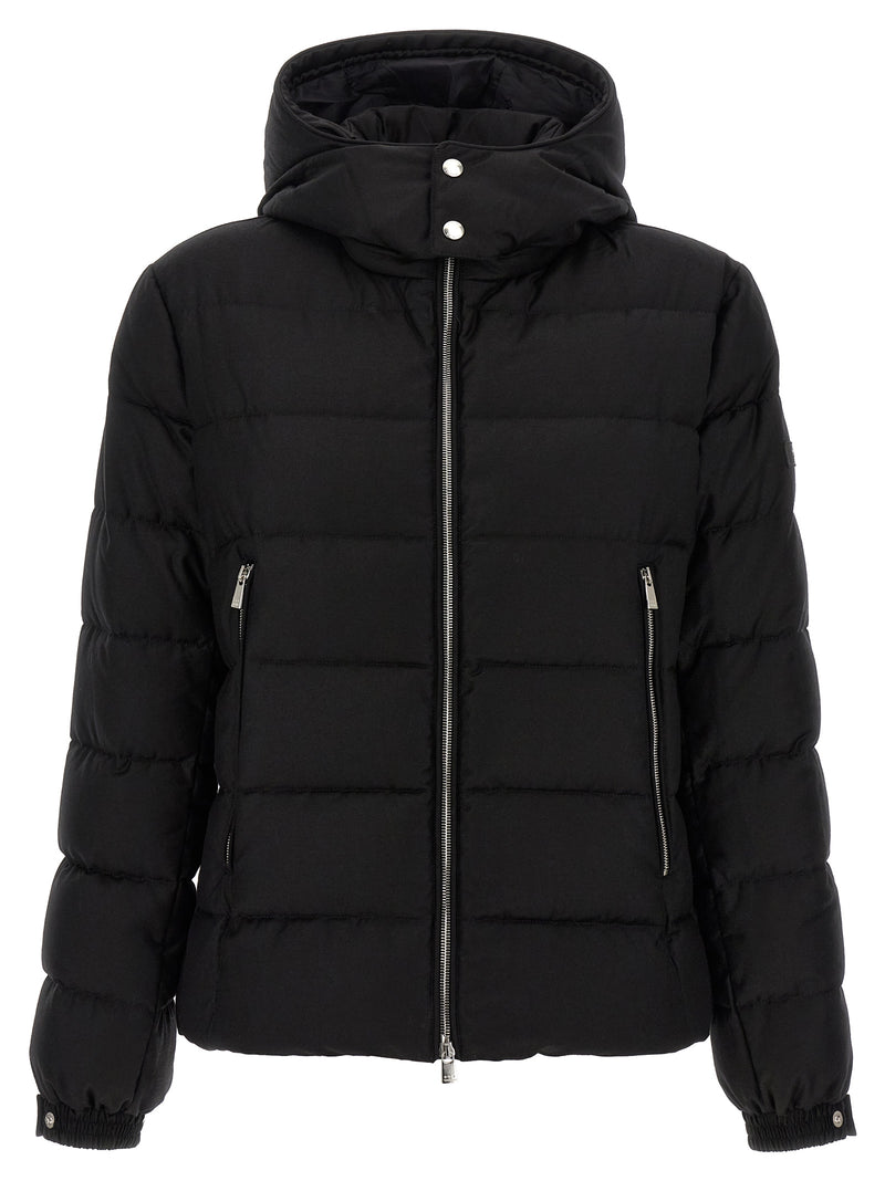 Tatras Black Wool Full-Length Jacket