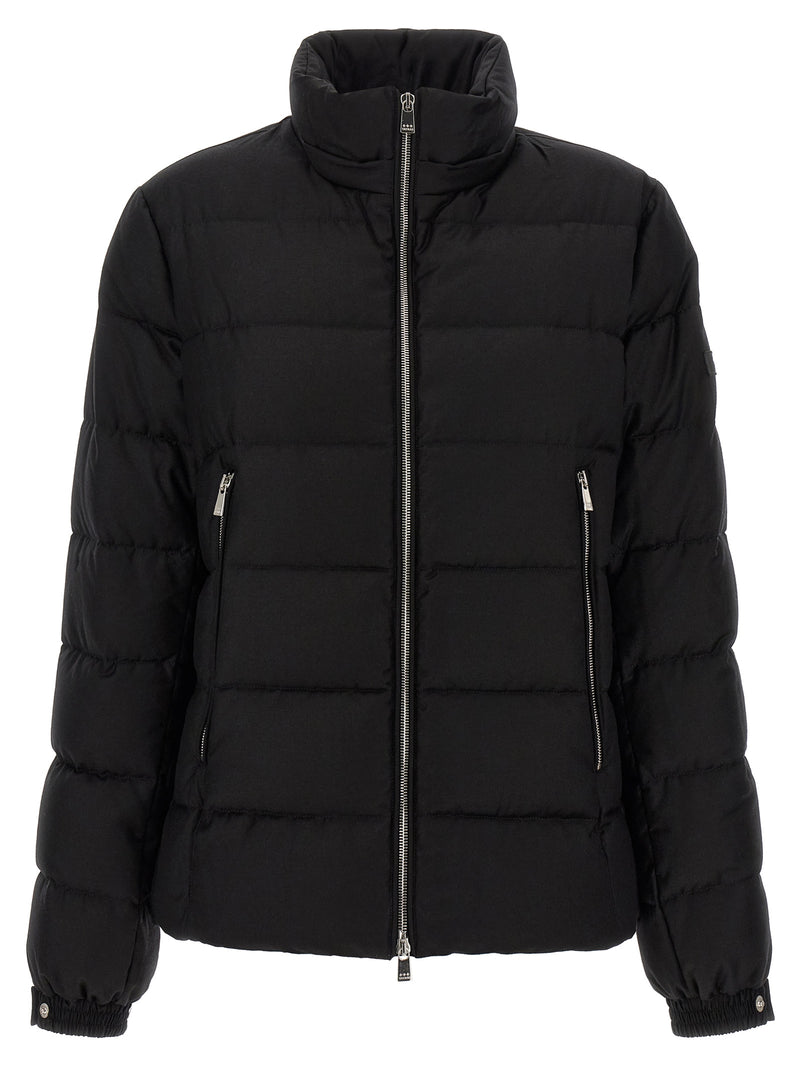 Tatras Black Wool Full-Length Jacket