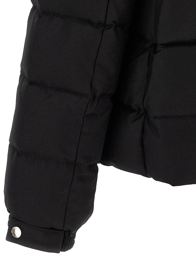 Tatras Black Wool Full-Length Jacket