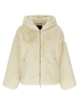 Tatras White Polyester Full-Length Jacket
