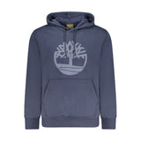 Timberland Blue Cotton Men's Hoodie