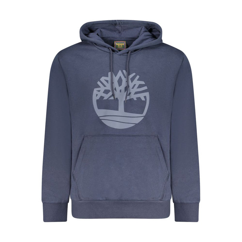 Timberland Blue Cotton Men's Hoodie