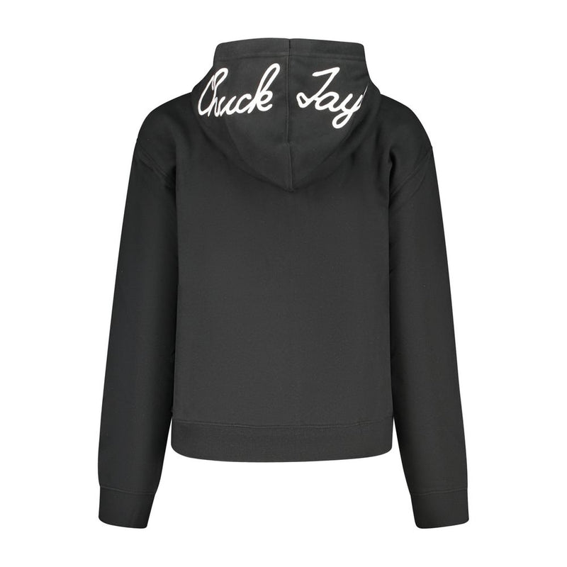 Converse Black Cotton Sweatshirt
