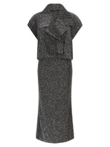 Missoni Gray Polyamide Midi Dress