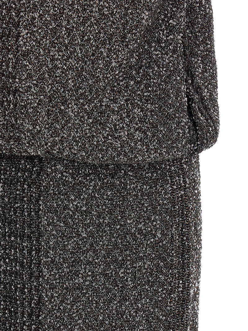 Missoni Gray Polyamide Midi Dress