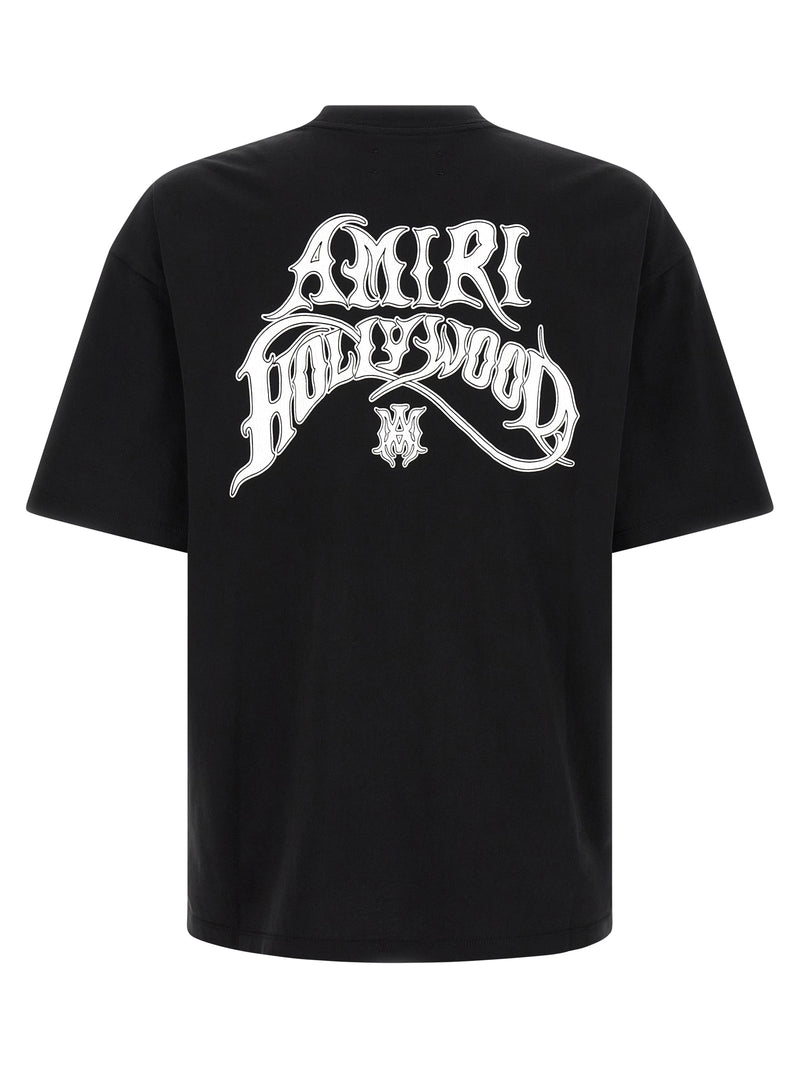 Amiri Black Cotton T-Shirt