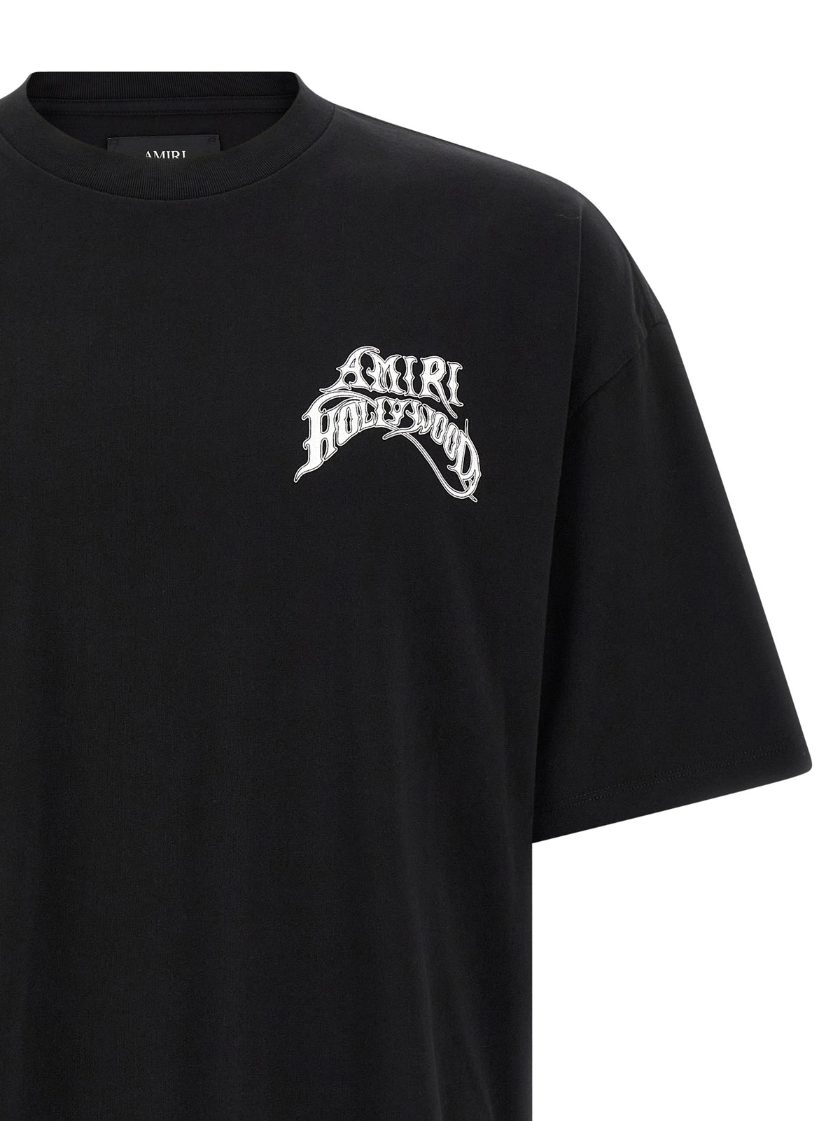 Amiri Hollywood LJ Skate T-Shirt - Black Cotton