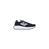 EA7 Emporio Armani Black And White Polyethylene Athletic Sneakers
