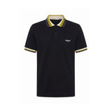 Baldinini Trend Black Cotton Men Polo-Shirt