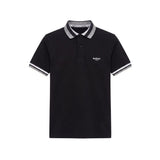 Baldinini Trend Black Cotton Men Polo